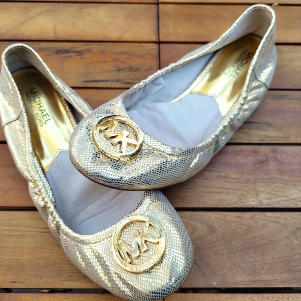 Leather Ballet flat
